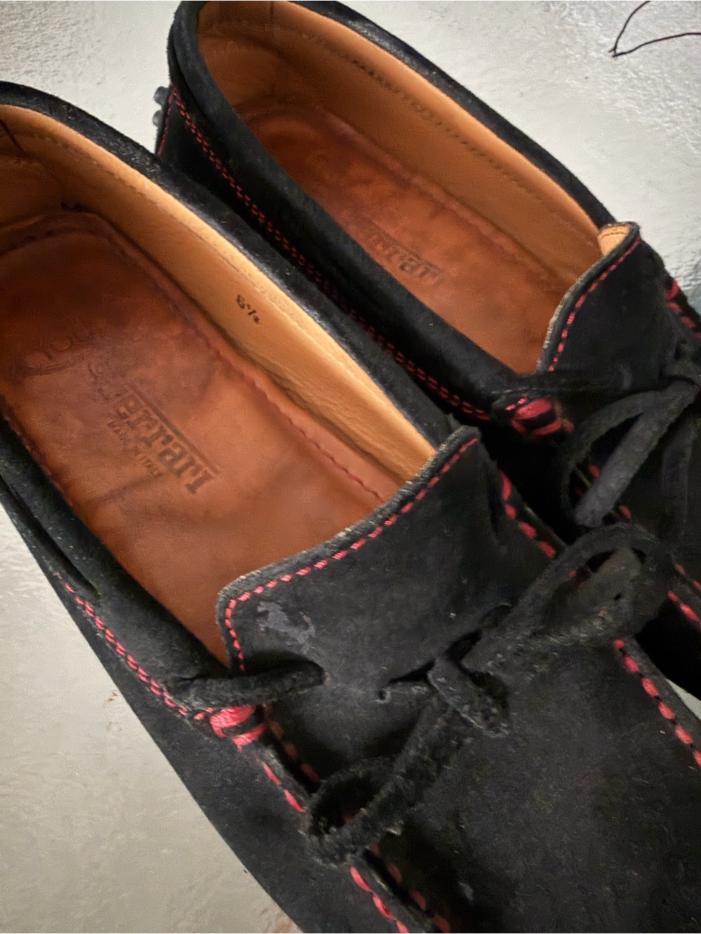 TODS FERRARI LOAFERS SIZE 6.5